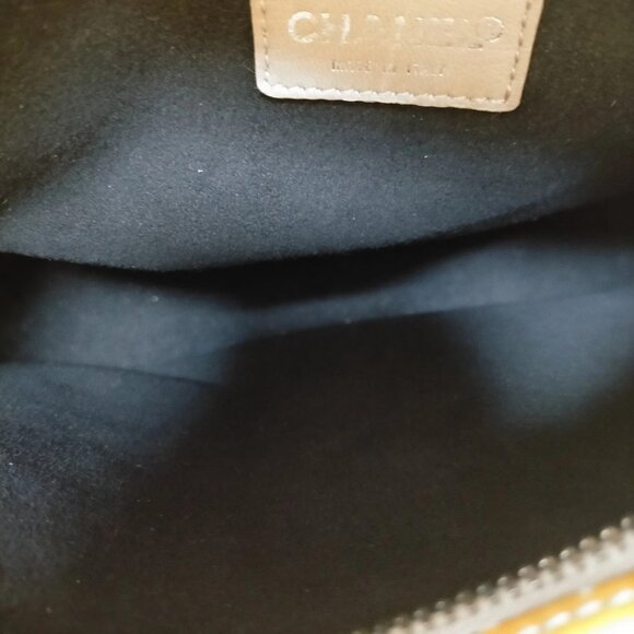 (S6) Chanel Shoulder Bag Yellow Leather - Picture 6 of 9